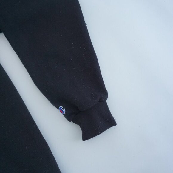 Ohio State Buckeyes Champion Athletic Black Red Embroidered Crew Neck Sweater L - Picture 4 of 11